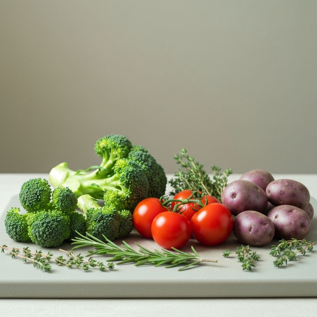 Fresh vegetables and detoxification
