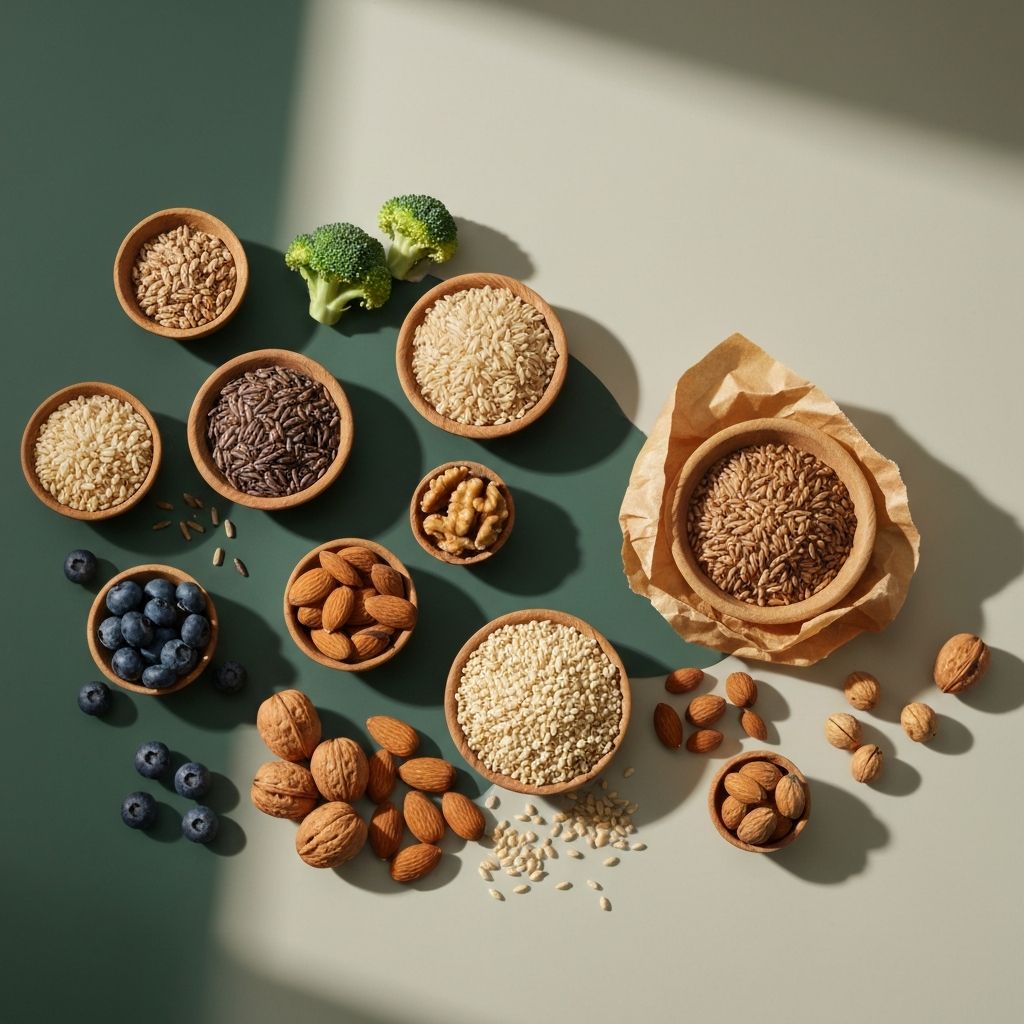 Thoughtfully arranged whole foods